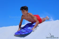 Alternative view of Eli and Noah Beach Action