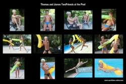 TwoFriends James and Thomas at the Pool - Image 8